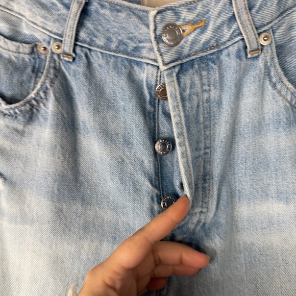 Sz 29 Everlane The Curvy 90s Cheeky Straight Organic Cotton Jeans $160 MSRP - Picture 7 of 11